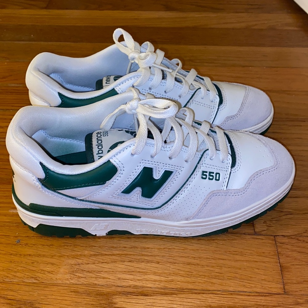 New balance 550 - white green
